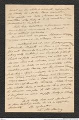 Nachlass Franz Steindachner, Brief von H. Ihering an Franz Steindachner (07.11.1883), Inv.Nr. 248.03, Seite 4